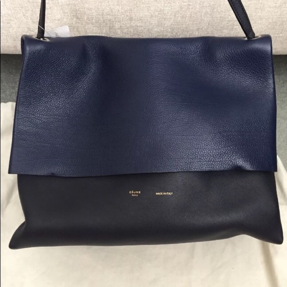 Céline All Soft Tote Navy (Orig Retail $2800)